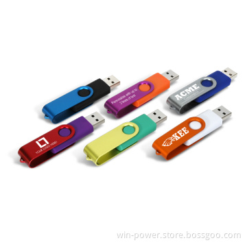 Popular Swivel USB Flash Drive. Twist USB Drive. Custom Flash Drive